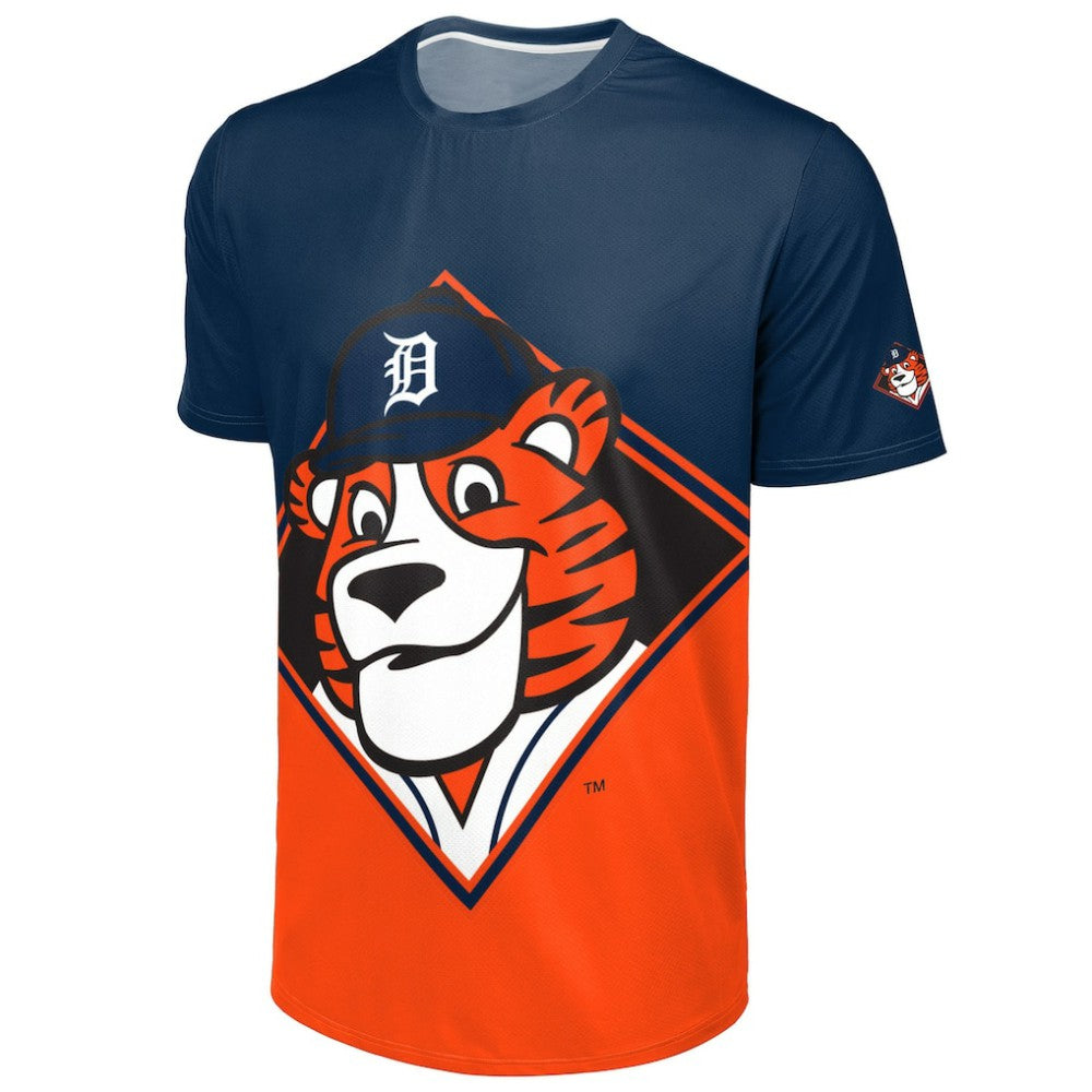 Detroit Tigers FOCO Big Logo Mascot T-Shirt discount