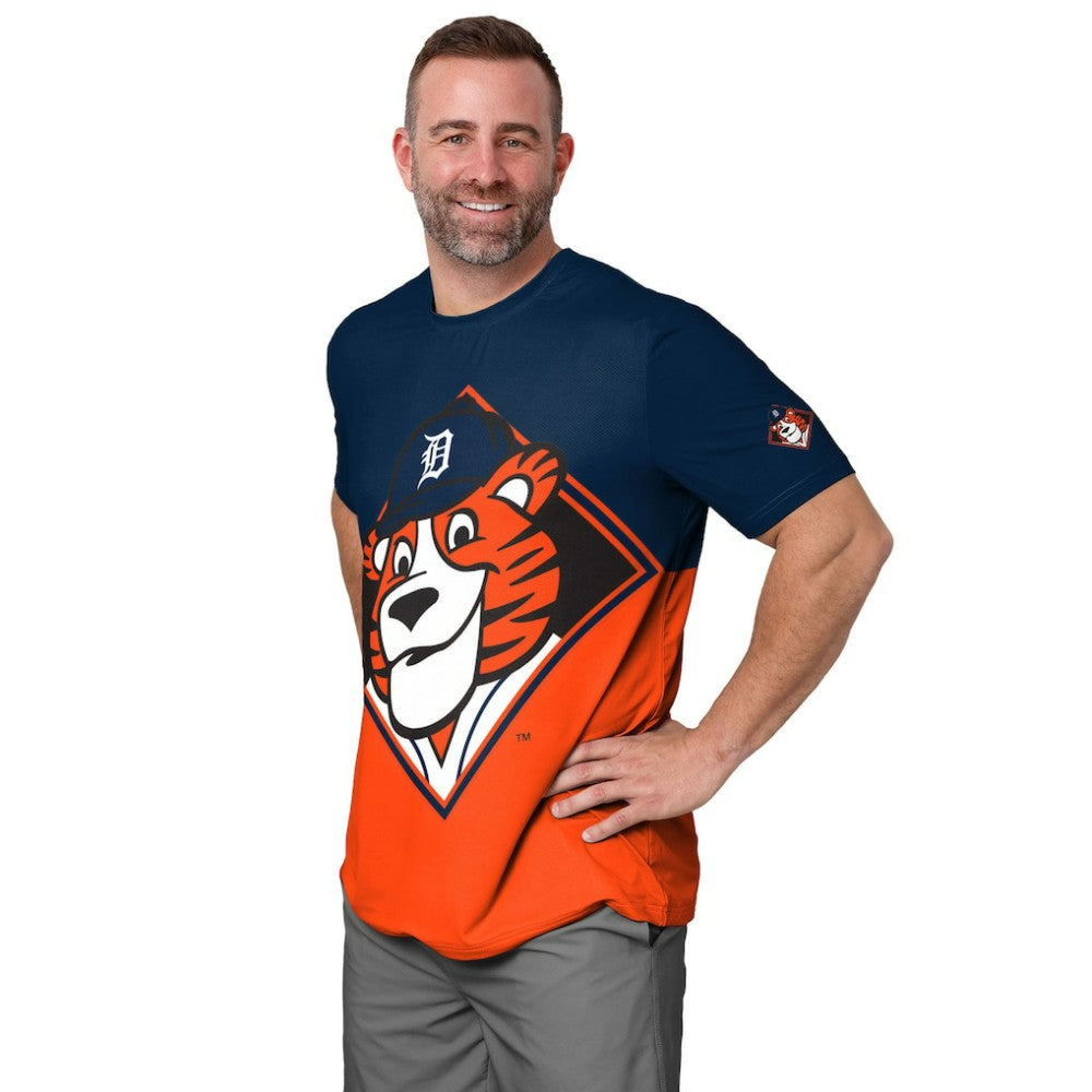 Detroit Tigers FOCO Big Logo Mascot T-Shirt discount
