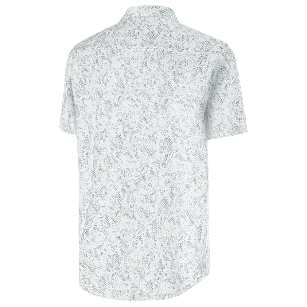 Atlanta Braves Antigua Palm Tree Spring Training Lush Button-Up Shirt On Sale