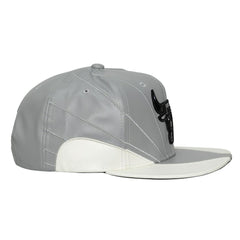 Mitchell & Ness - Chicago Bulls Day 12 Two-Tone Faux Leather Snapback Hat - Gray/White