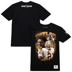 Sean Taylor Washington Commanders Graphic T-Shirt Black - Mitchell & Ness