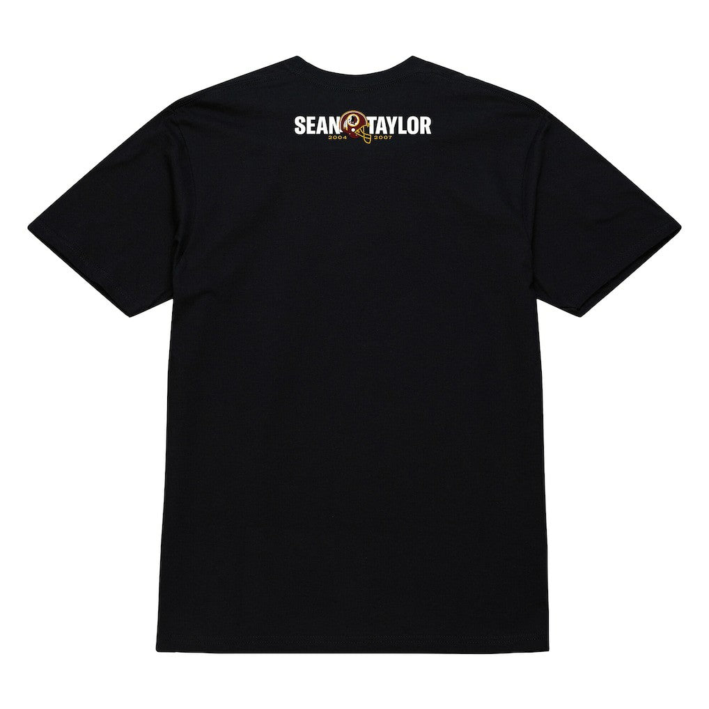 Sean Taylor Washington Commanders Graphic T-Shirt Black - Mitchell & Ness