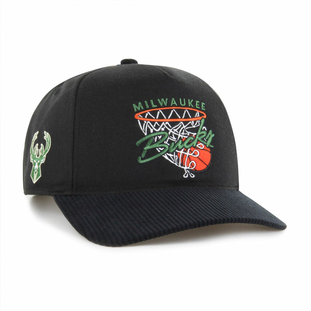 47 brand - Milwaukee Bucks '47 Nothing But Net Hitch Adjustable Hat - Black
