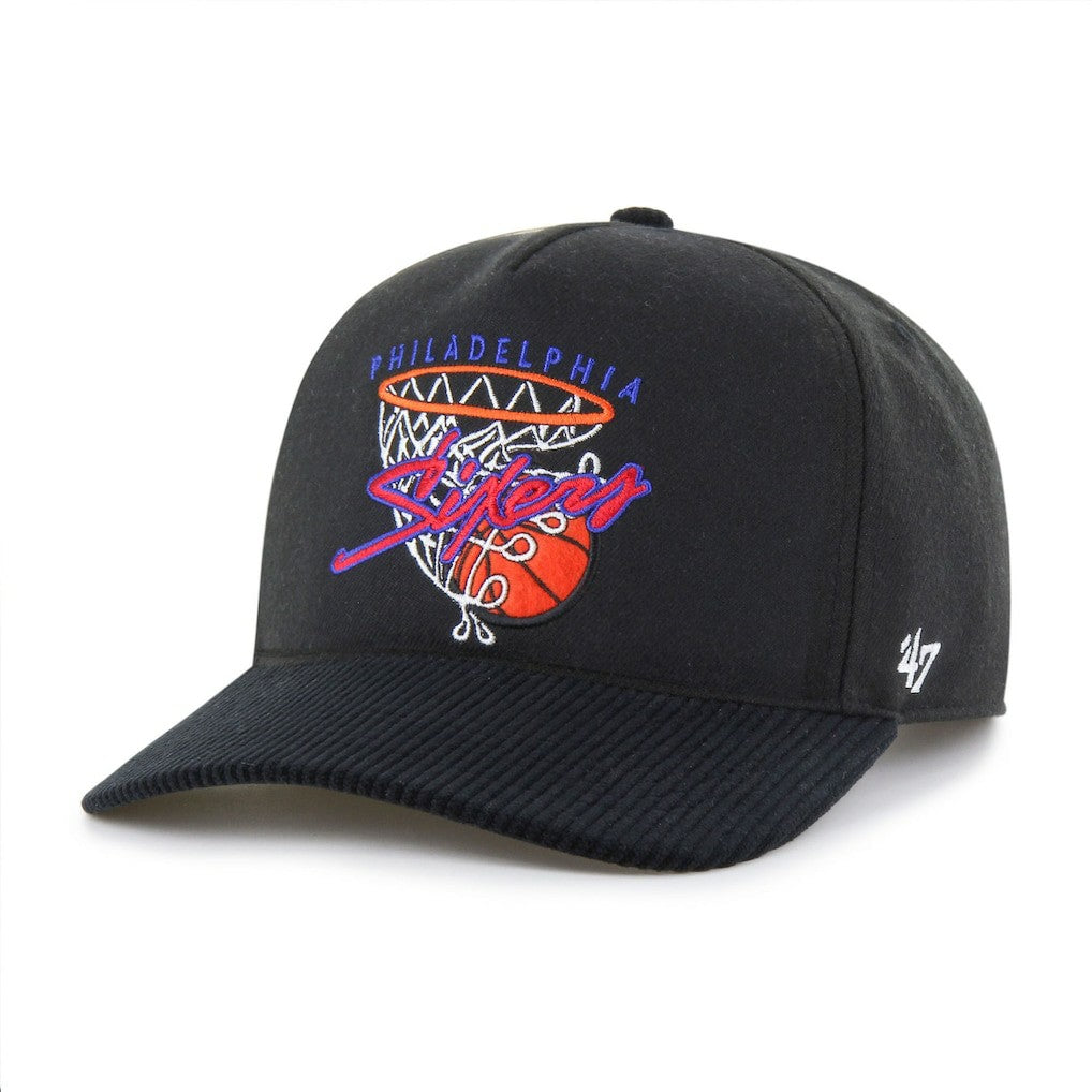 47 brand - Philadelphia 76ers '47 Nothing But Net Hitch Adjustable Hat - Black