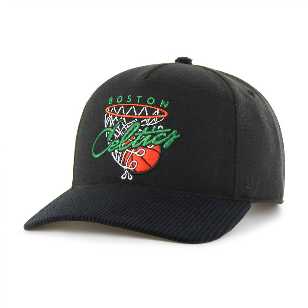 47 brand - Boston Celtics '47 Nothing But Net Hitch Adjustable Hat - Black
