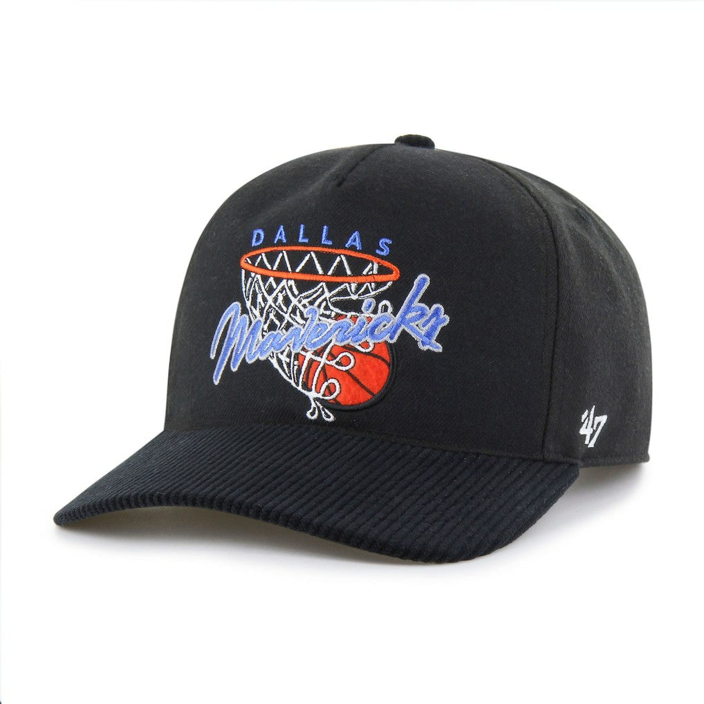 47 brand - Dallas Mavericks '47 Nothing But Net Hitch Adjustable Hat - Black