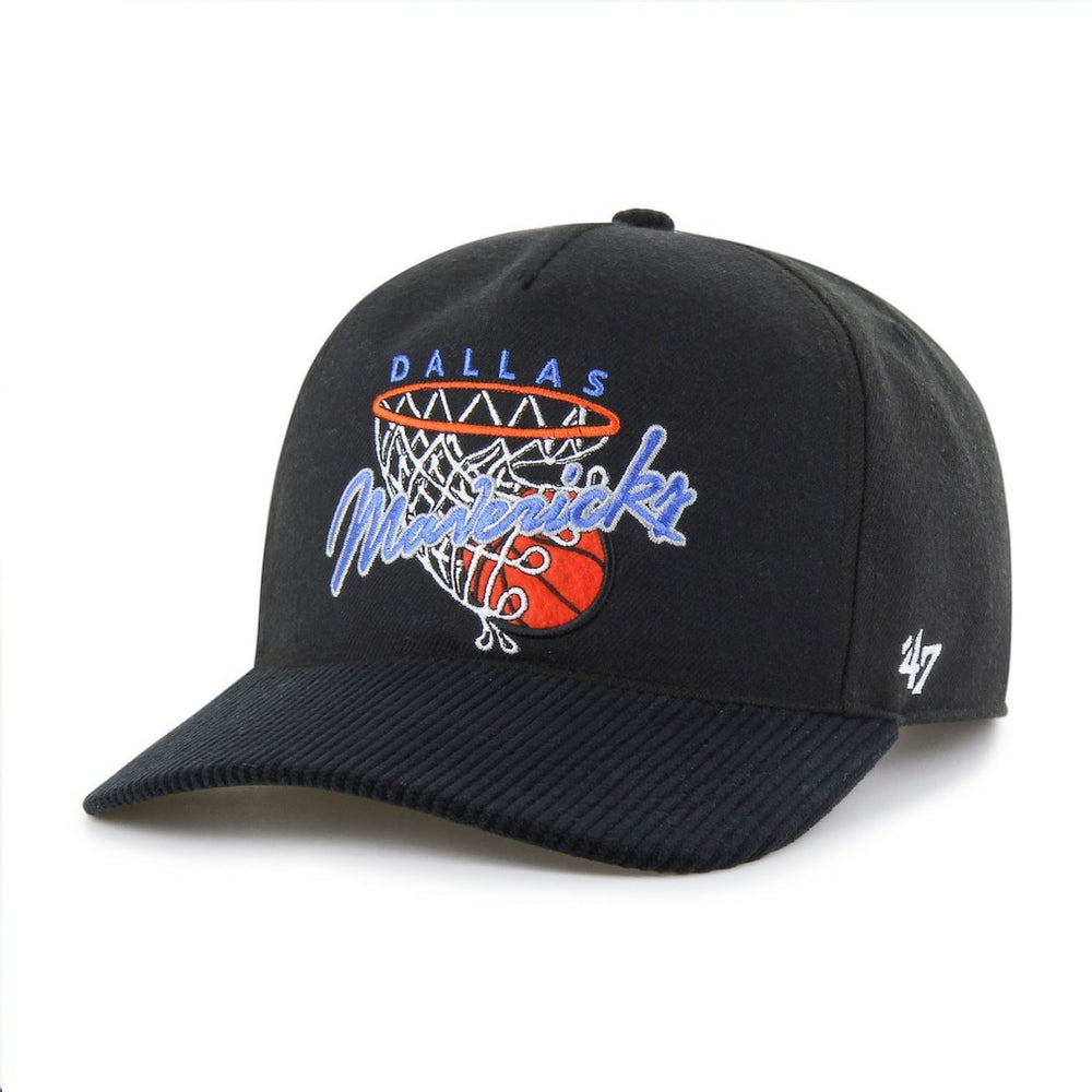 47 brand - Dallas Mavericks '47 Nothing But Net Hitch Adjustable Hat - Black