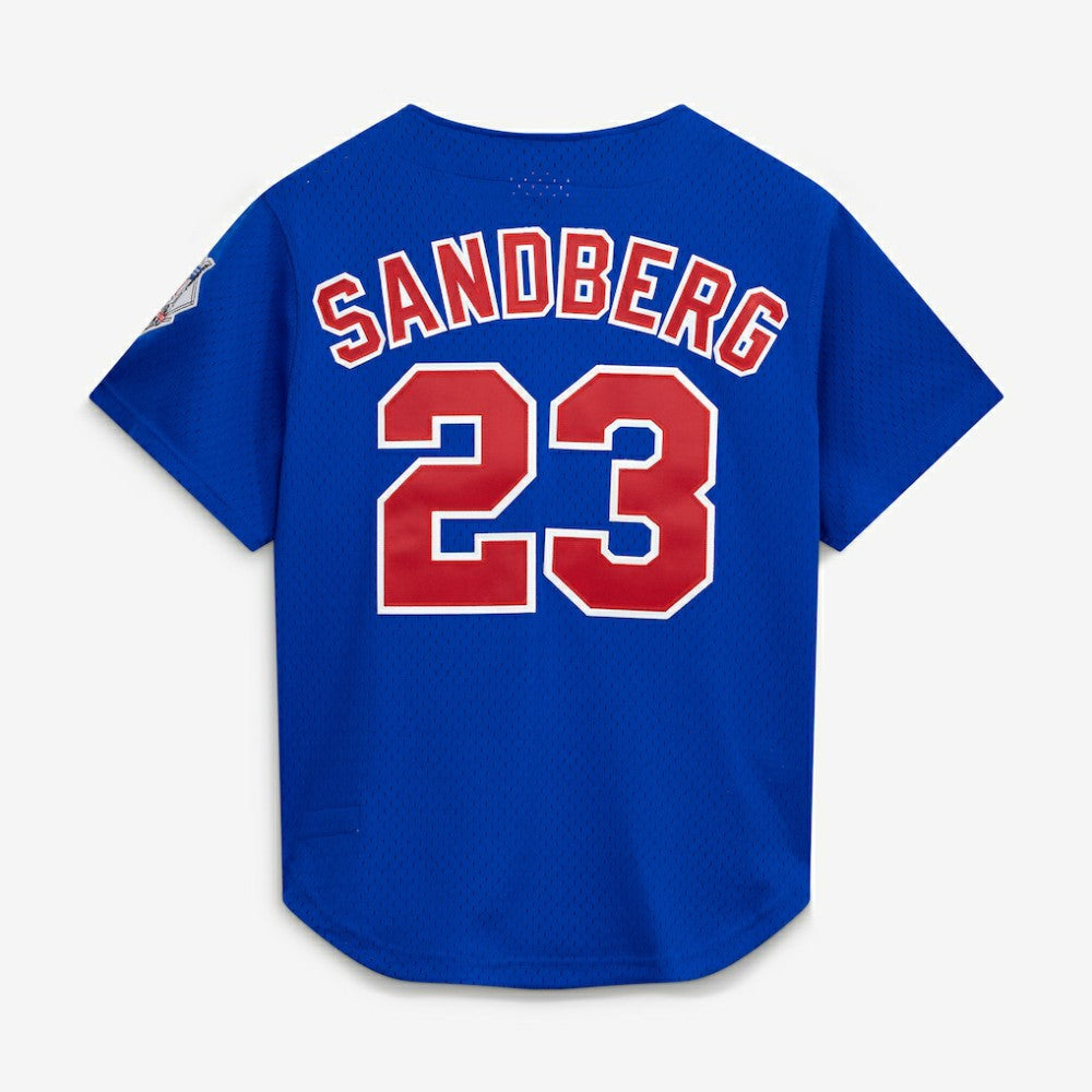 Ryne Sandberg Chicago Cubs Mitchell & Ness Cooperstown Collection 1997 Mesh Batting Practice Button-Up Jersey Near Me