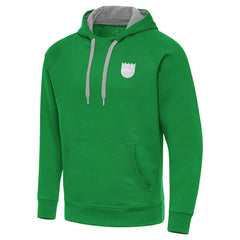 NBA - Sacramento Kings Antigua St. Patrick's Day Victory Raglan Pullover Hoodie - Kelly Green