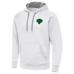 NBA - New York Knicks Antigua St. Patrick's Day Victory Raglan Pullover Hoodie - White