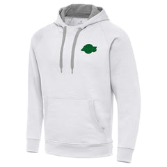 NBA - Los Angeles Lakers Antigua St. Patrick's Day Victory Raglan Pullover Hoodie - White