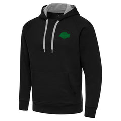 NBA - Los Angeles Lakers Antigua St. Patrick's Day Victory Raglan Pullover Hoodie - Black