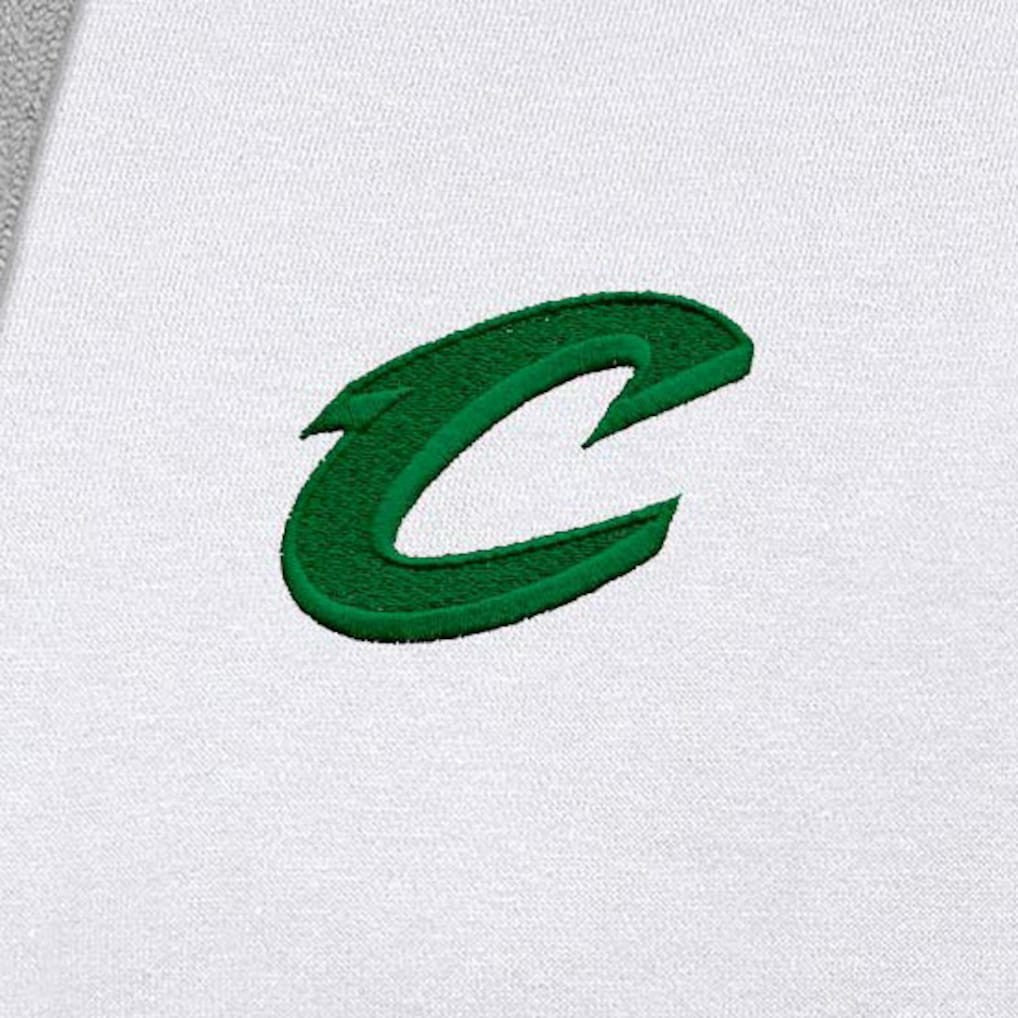 NBA - Cleveland Cavaliers Antigua St. Patrick's Day Victory Raglan Pullover Hoodie - White