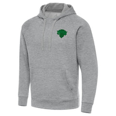 NBA - New York Knicks Antigua St. Patrick's Day Victory Raglan Pullover Hoodie - Heather Gray