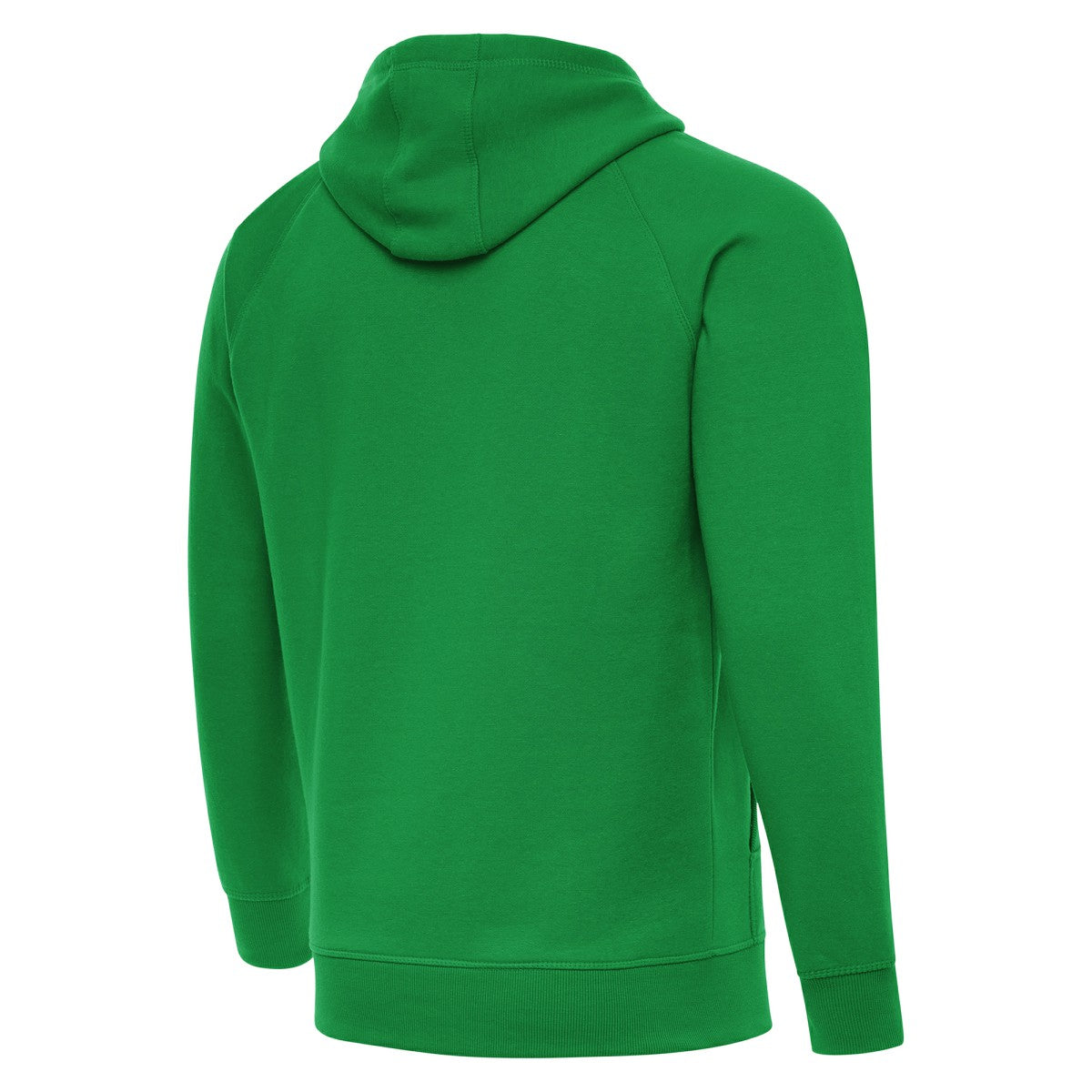 NBA - New York Knicks Antigua St. Patrick's Day Victory Raglan Pullover Hoodie - Kelly Green