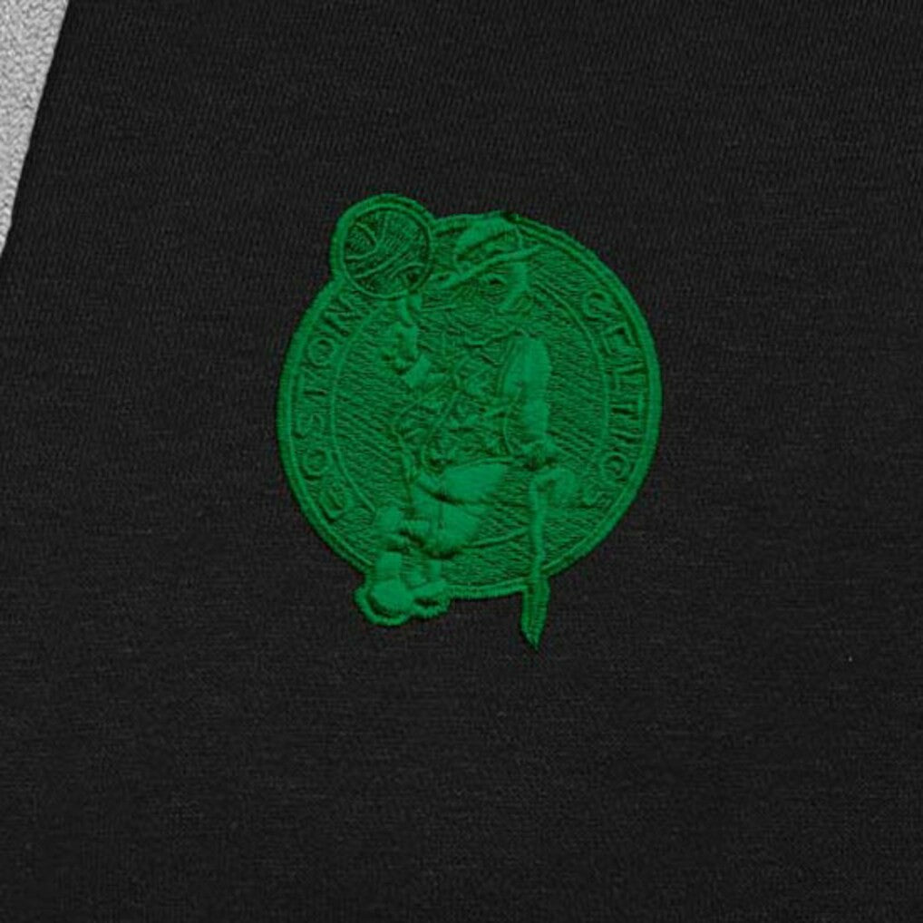 NBA - Boston Celtics Antigua St. Patrick's Day Victory Raglan Pullover Hoodie - Black