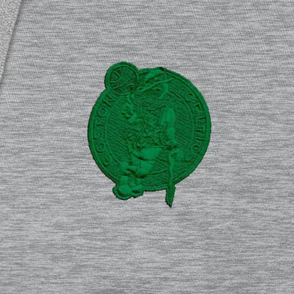 NBA - Boston Celtics Antigua St. Patrick's Day Victory Raglan Pullover Hoodie - Heather Gray