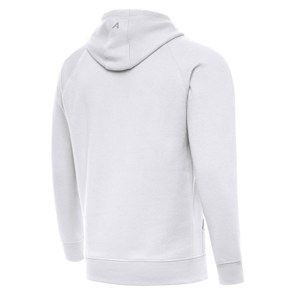 NBA - Denver Nuggets Antigua St. Patrick's Day Victory Raglan Pullover Hoodie - White
