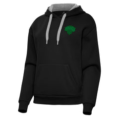 NBA - New York Knicks Antigua Women's St. Patrick's Day Victory Pullover Hoodie - Black