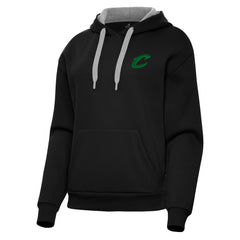 NBA - Cleveland Cavaliers Antigua Women's St. Patrick's Day Victory Pullover Hoodie - Black
