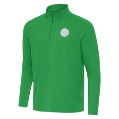 NBA - Denver Nuggets Antigua St. Patrick's Day Intent Quarter-Zip Jacket - Kelly Green