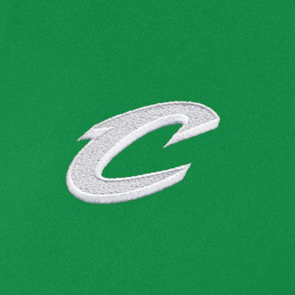 NBA - Cleveland Cavaliers Antigua Women's St. Patrick's Day Intent Quarter-Zip Top - Kelly Green