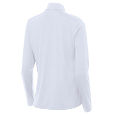 NBA - Cleveland Cavaliers Antigua Women's St. Patrick's Day Intent Quarter-Zip Top - White