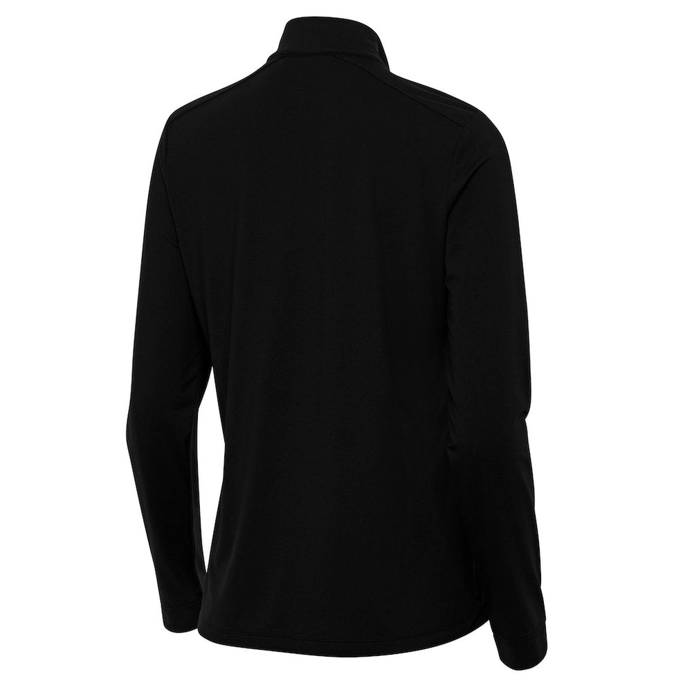 NBA - Cleveland Cavaliers Antigua Women's St. Patrick's Day Intent Quarter-Zip Top - Black