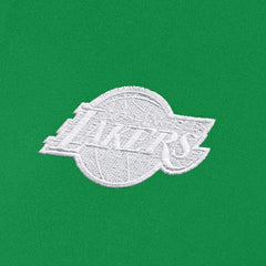 NBA - Los Angeles Lakers Antigua Women's St. Patrick's Day Intent Quarter-Zip Top - Kelly Green