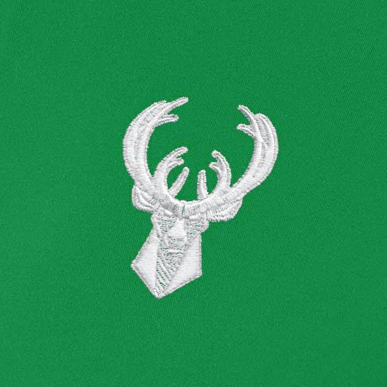 NBA - Milwaukee Bucks Antigua Women's St. Patrick's Day Intent Quarter-Zip Top - Kelly Green