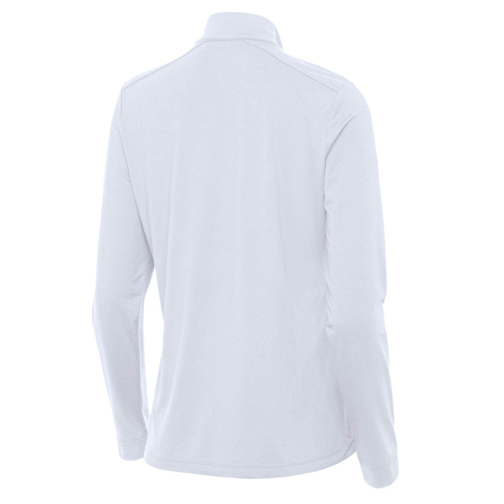 NBA - New York Knicks Antigua Women's St. Patrick's Day Intent Quarter-Zip Top - White