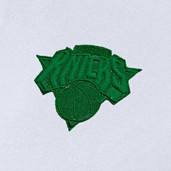 NBA - New York Knicks Antigua Women's St. Patrick's Day Intent Quarter-Zip Top - White