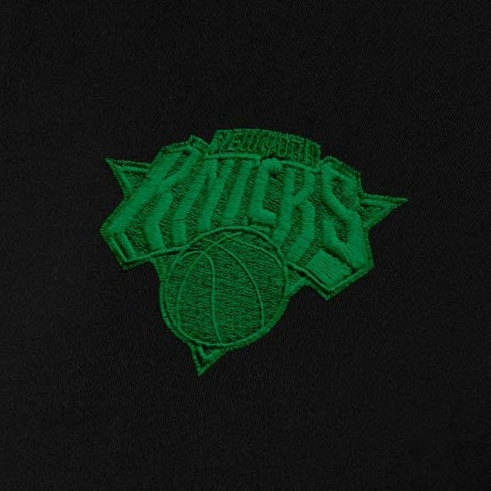NBA - New York Knicks Antigua Women's St. Patrick's Day Intent Quarter-Zip Top - Black