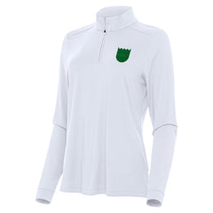 NBA - Sacramento Kings Antigua Women's St. Patrick's Day Intent Quarter-Zip Top - White