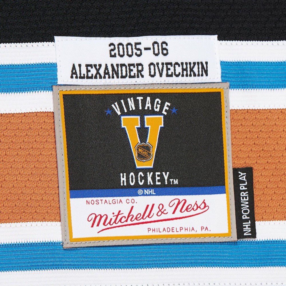 Alexander Ovechkin Washington Capitals Mitchell & Ness 2005/06 Power Play Jersey - Black | NHL Jerseys