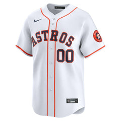 Houston Astros Nike Home Limited Custom Jersey Clearance