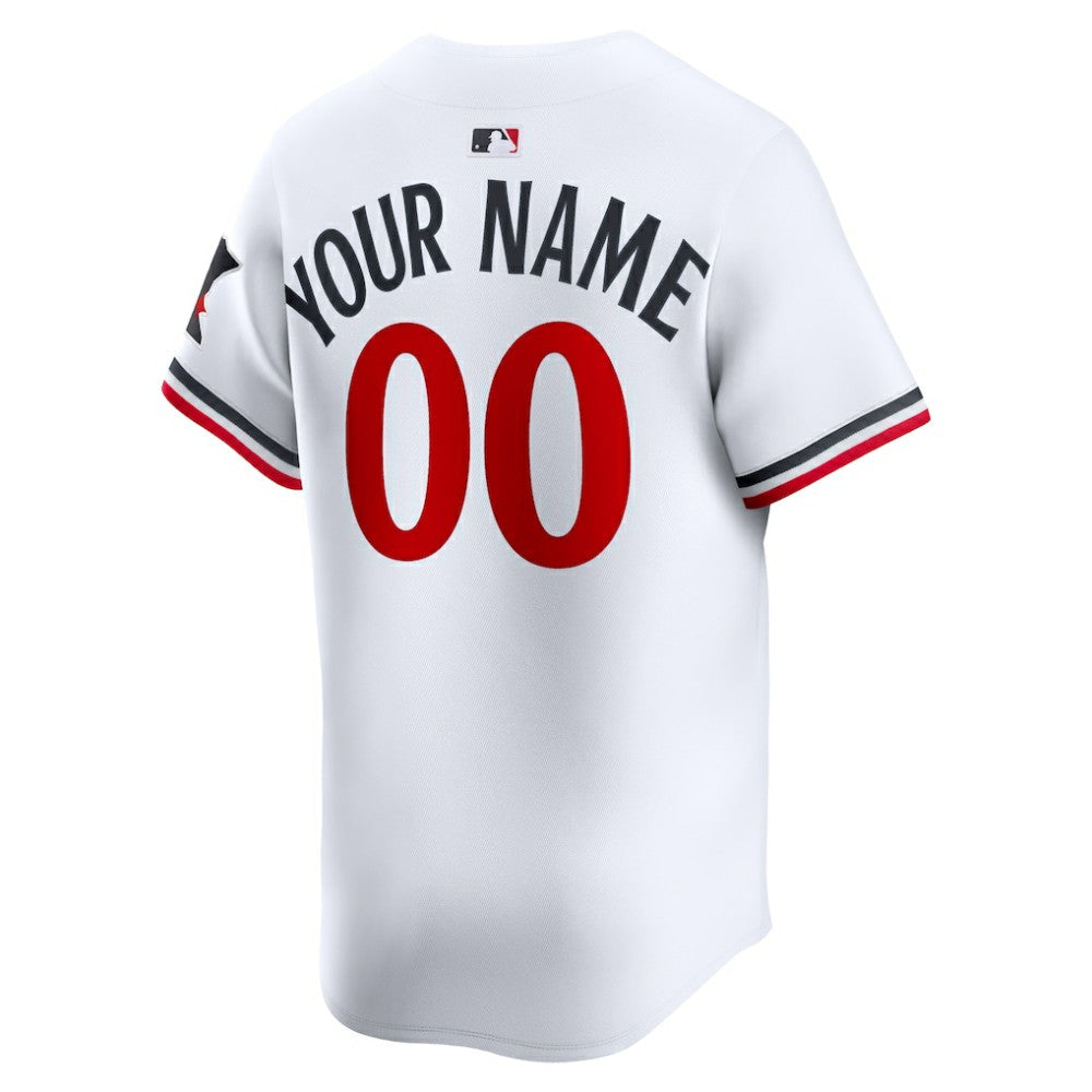 Minnesota Twins Nike Home Limited Custom Jersey Lifestyle