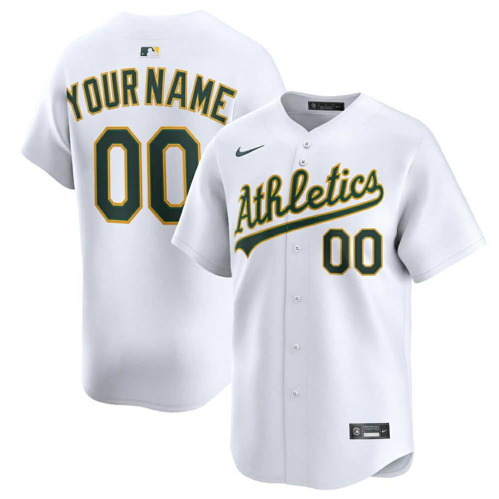 Athletics Nike Home Limited Custom Jersey Near Me