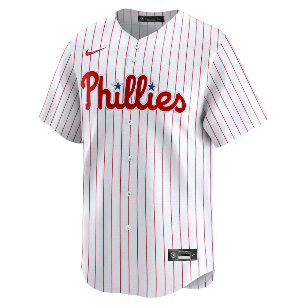 Philadelphia Phillies Nike Home Limited Custom Jersey - White | MLB Jerseys