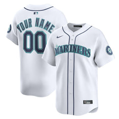 Seattle Mariners Nike Home Limited Custom Jersey for sale