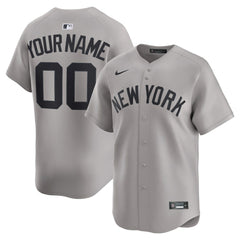 New York Yankees Nike Away Limited Custom Jersey Lifestyle