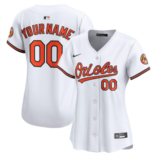 Baltimore Orioles Nike Women's Home Limited Custom Jersey - White | MLB Jerseys