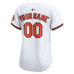 Baltimore Orioles Nike Women's Home Limited Custom Jersey On Sale