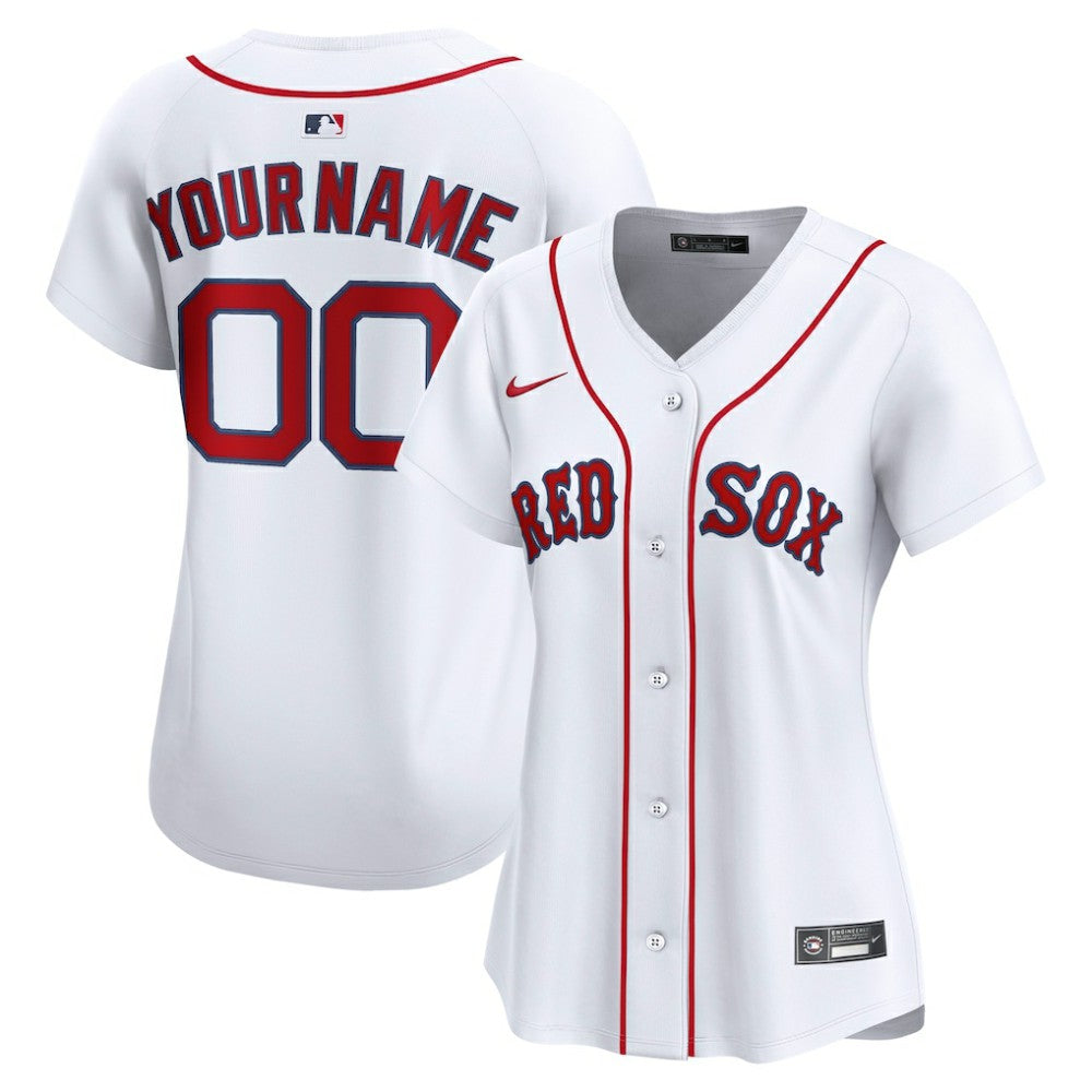 Boston Red Sox Nike Women's Home Limited Custom Jersey - White | MLB Jerseys