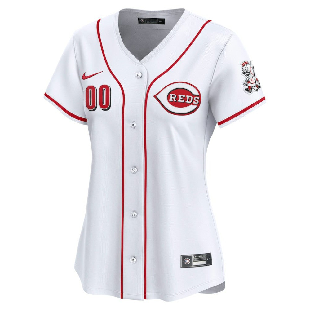 Cincinnati Reds Nike Women's Home Limited Custom Jersey Clearance