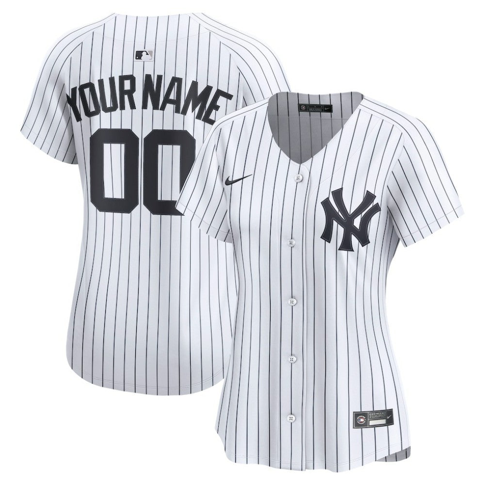 New York Yankees Nike Women's Home Limited Custom Jersey Near Me