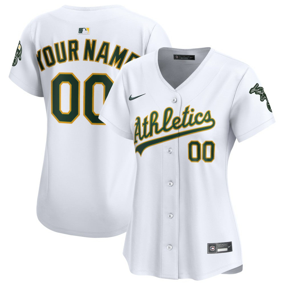 Athletics Nike Women's Home Limited Custom Jersey On Sale