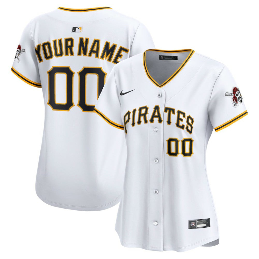 Pittsburgh Pirates Nike Women's Home Limited Custom Jersey for sale