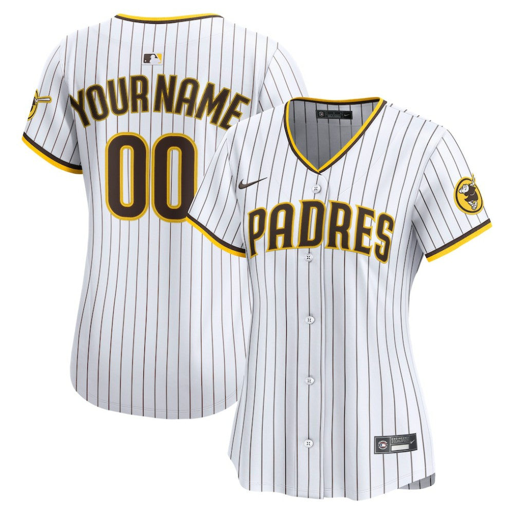 San Diego Padres Nike Women's Home Limited Custom Jersey Sale