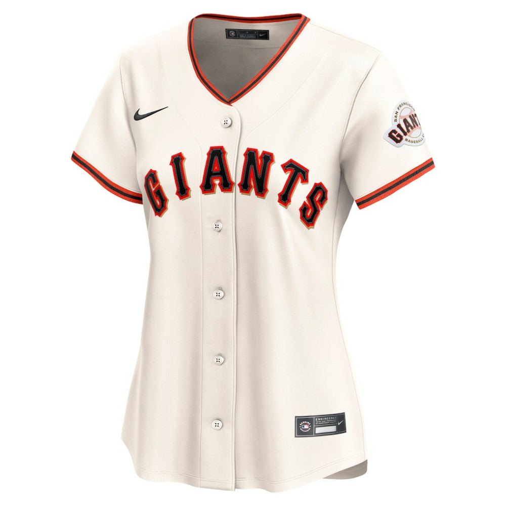 San Francisco Giants Nike Women's Home Limited Custom Jersey Lifestyle